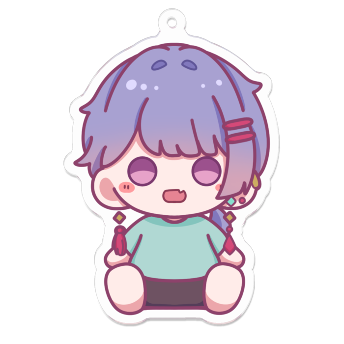アクリルキーホルダー - 70 x 70 (mm)
