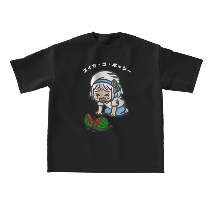 ビッグシルエットTシャツ - L - 黒色