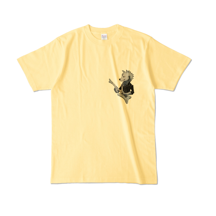カラーTシャツ - L - ライトイエロー (淡色)