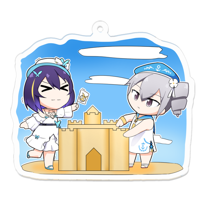 アクリルキーホルダー - 70 x 70 (mm)