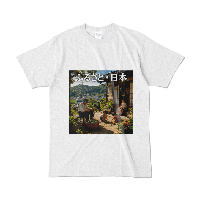 カラーTシャツ - L - アッシュ （淡色）