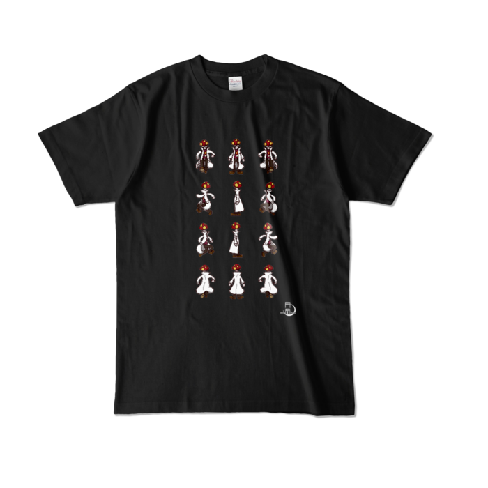 カラーTシャツ - L - ブラック (濃色)