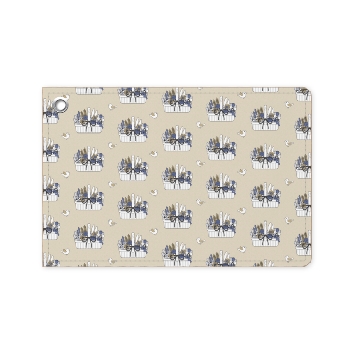 パスケースB　ベージュ