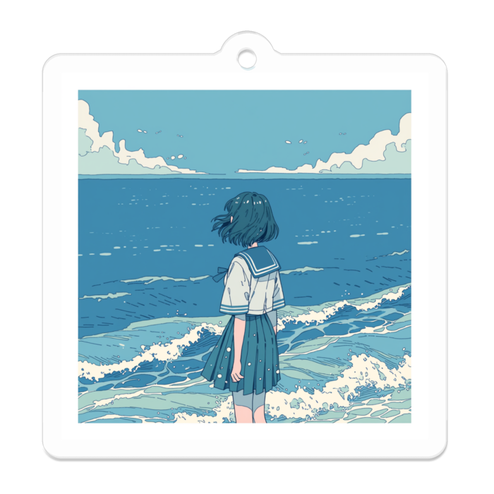 アクリルキーホルダー - W50 × 50mm 以内