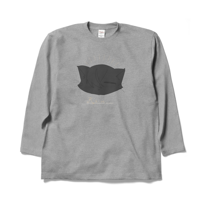 ロングスリーブTシャツ - XL - 杢グレー