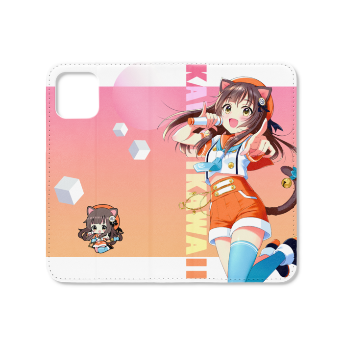 手帳型iPhoneケース(ベルトなし) - iPhone 11 Pro - ストラップ穴 なし