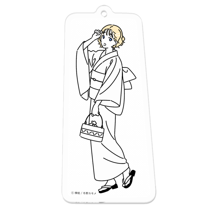 アクリルキーホルダー（コーティング） - 70 x 70 (mm)