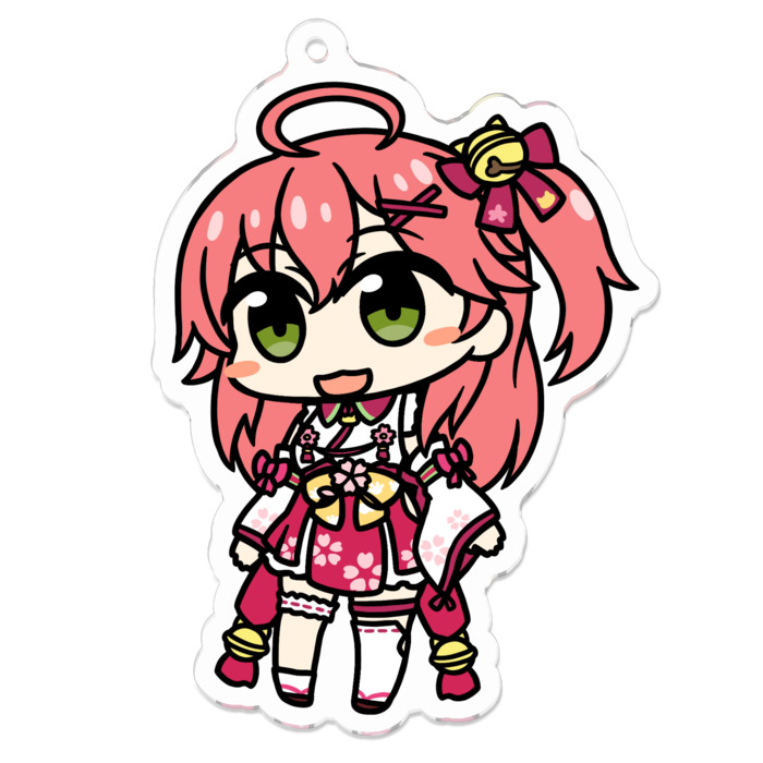 アクリルキーホルダー - 70 x 70 (mm)