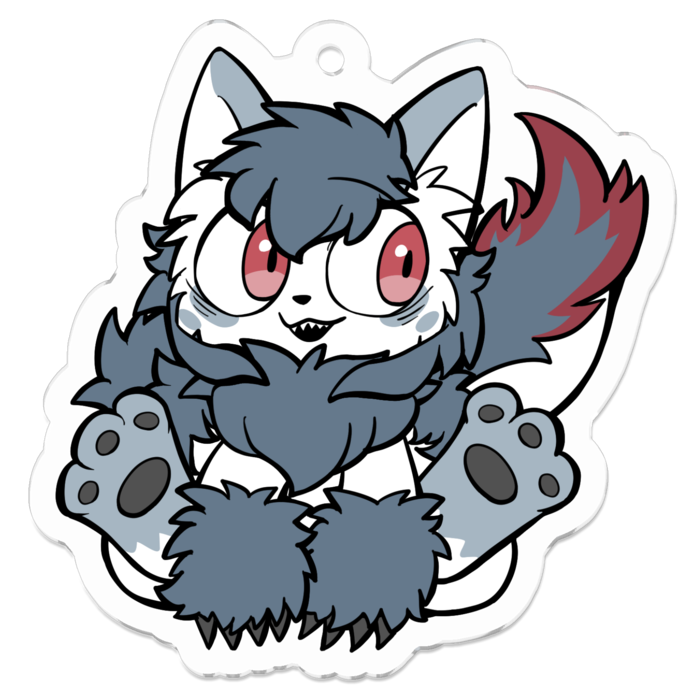 氷雨 アクリルキーホルダー うともふショップ Booth