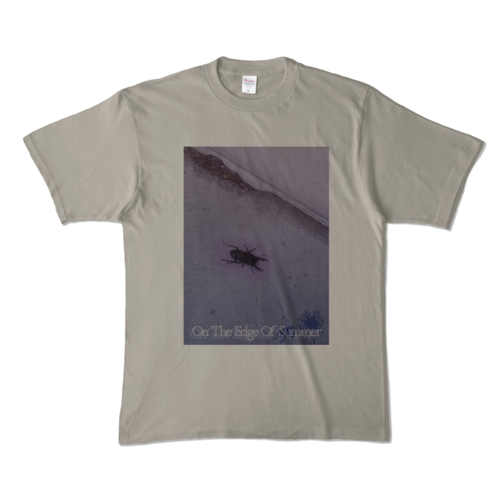 カラーTシャツ - XL - シルバーグレー (淡色)