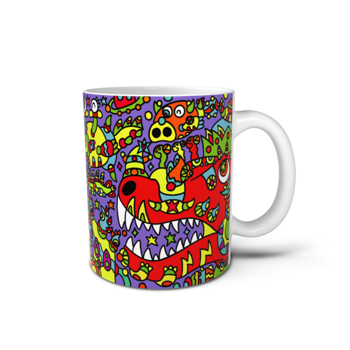 マグカップ - 直径 8 cm / 高さ 9.5 cm