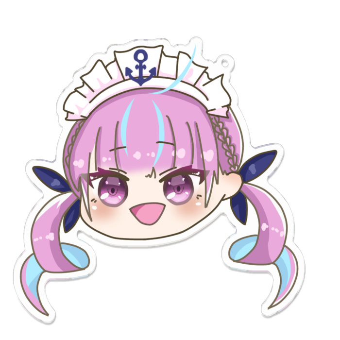 アクリルキーホルダー - 100 x 100 (mm)