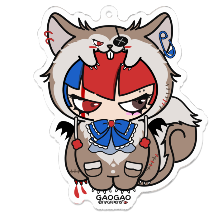 アクリルキーホルダー - 70 x 70 (mm)