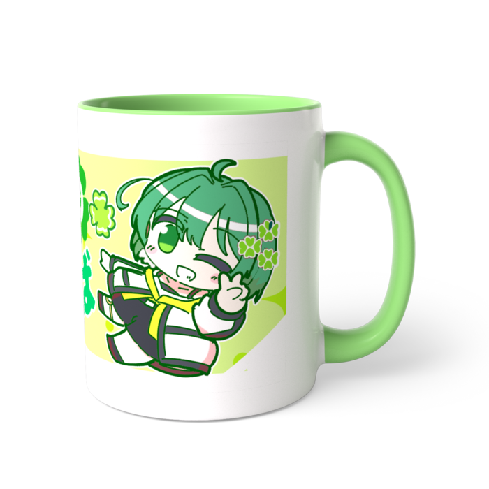 ツートンカラーマグカップ - 直径 8.2cm / 高さ 9.5cm