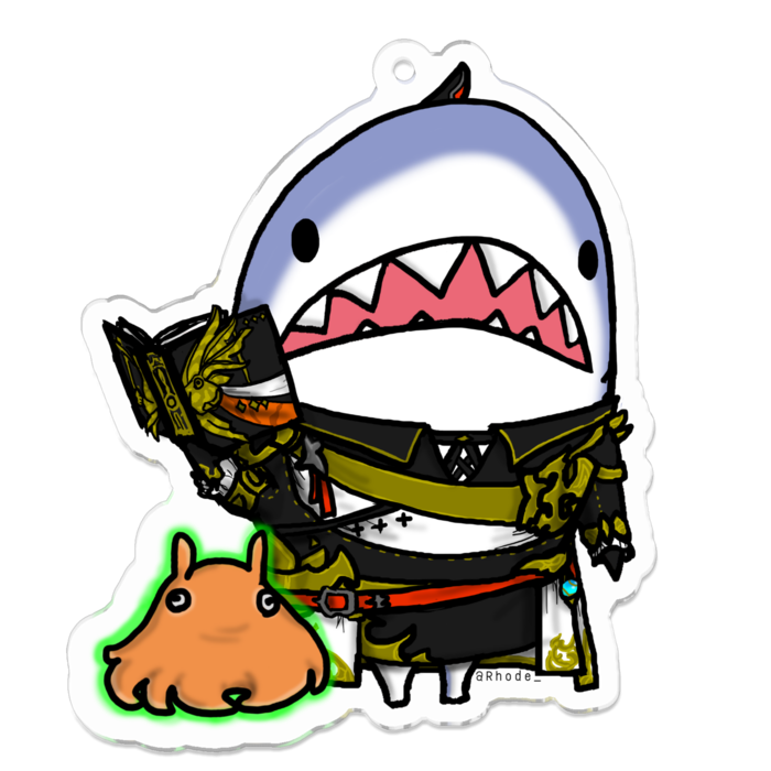 アクリルキーホルダー - 70 x 70 (mm)