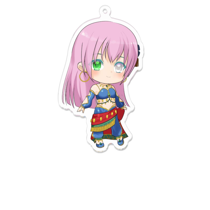 アクリルキーホルダー - 100 x 100 (mm)