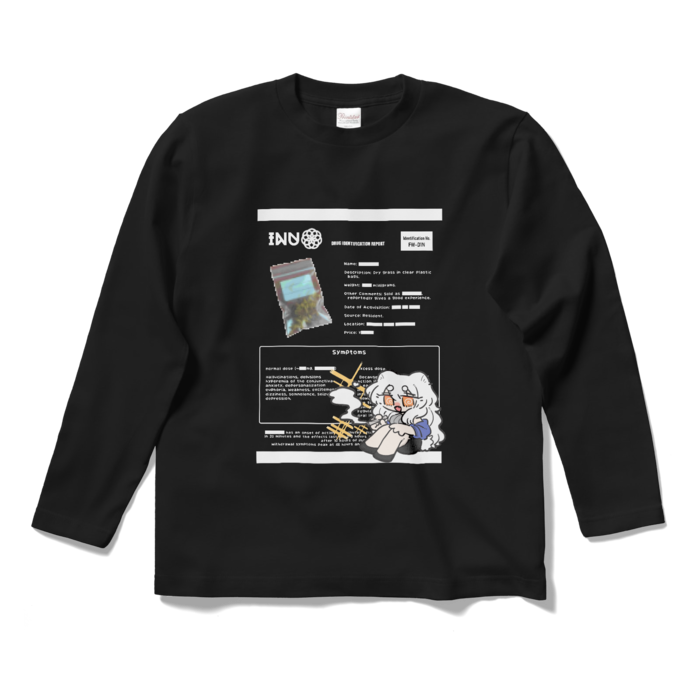 ロングスリーブTシャツ - S - ブラック
