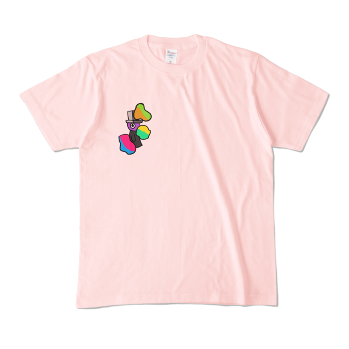 カラーTシャツ - M - ライトピンク (淡色)