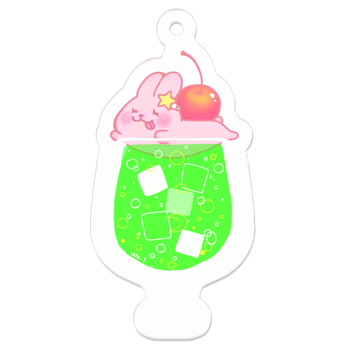 アクリルキーホルダー - 50 x 50 (mm)