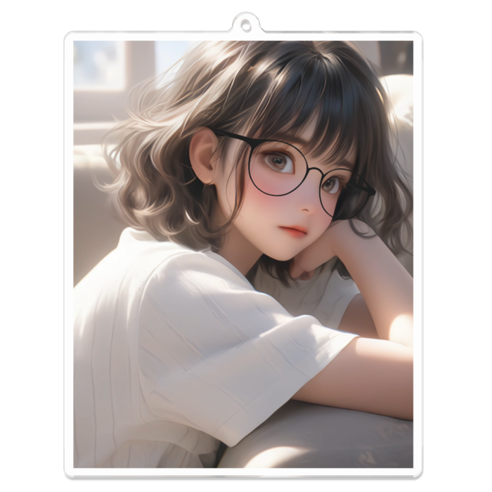 アクリルキーホルダー（コーティング）in my room - 100 x 100 (mm)(1)