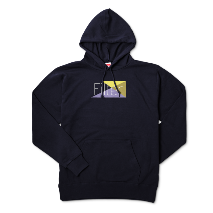 パーカー - XL - ネイビー