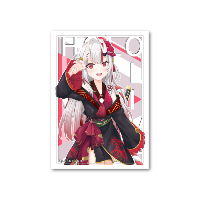 フォト風カード - 縦 - 両面 百鬼あやめ