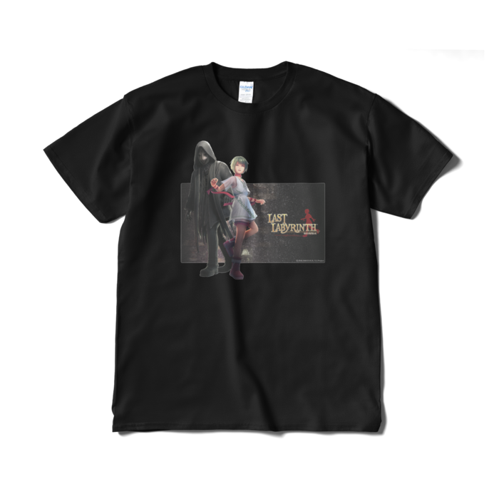 Last Labyrinth カティア＆ファントム [C] Tシャツ - XL - 黒