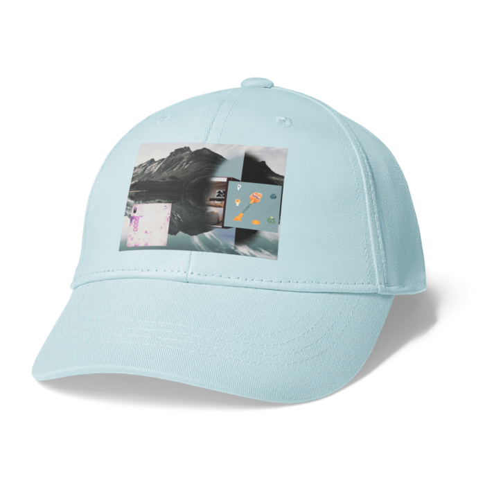 キャップ - ライトブルー