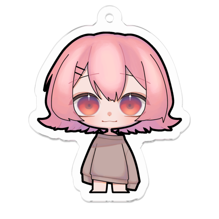 アクリルキーホルダー - 50 x 50 (mm)