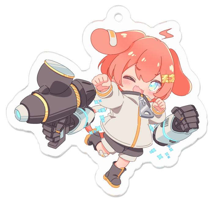 アクリルキーホルダー - 50 x 50 (mm)