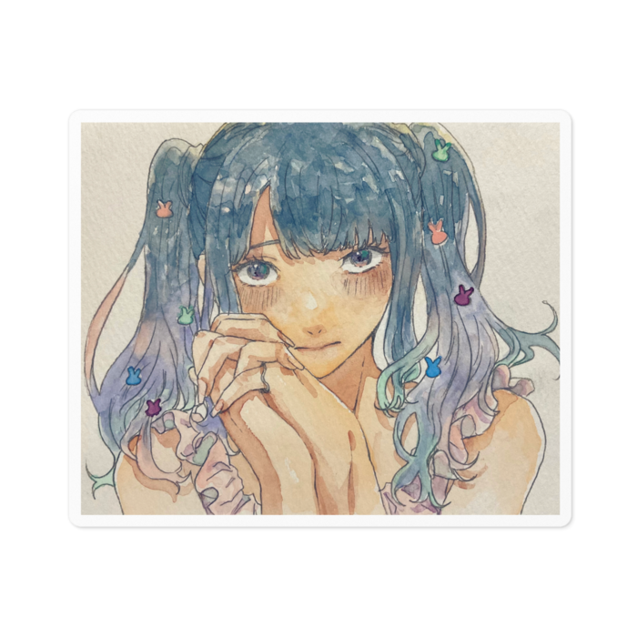 ステッカー - 100 x 100 (mm)