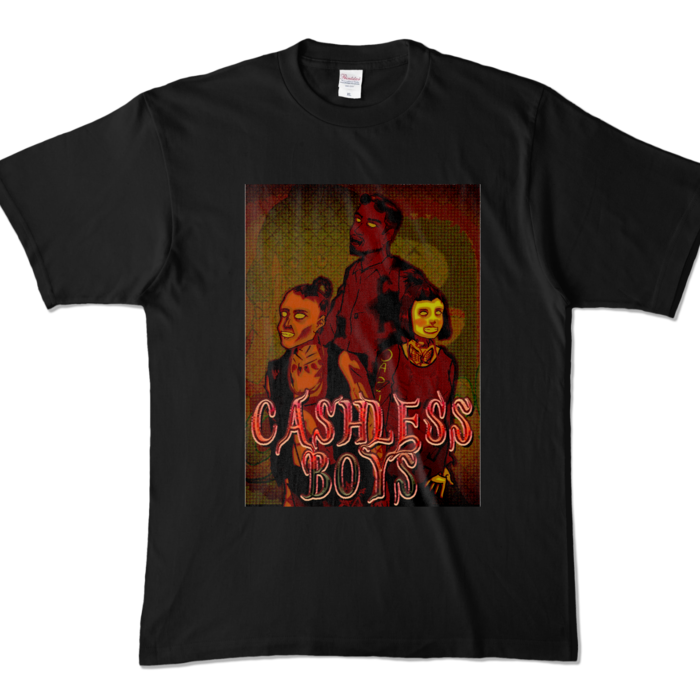 カラーTシャツ - XL - ブラック (濃色)