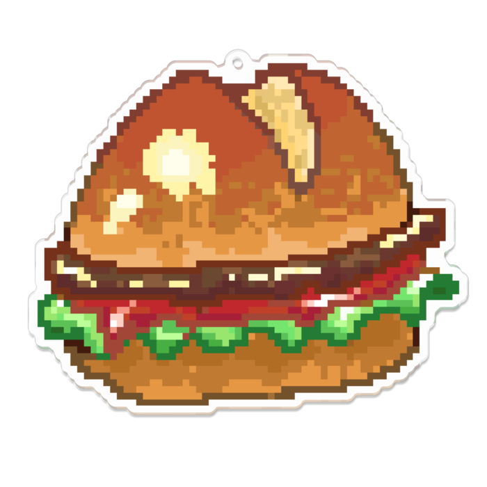 アクリルキーホルダー - 100 x 100 (mm)