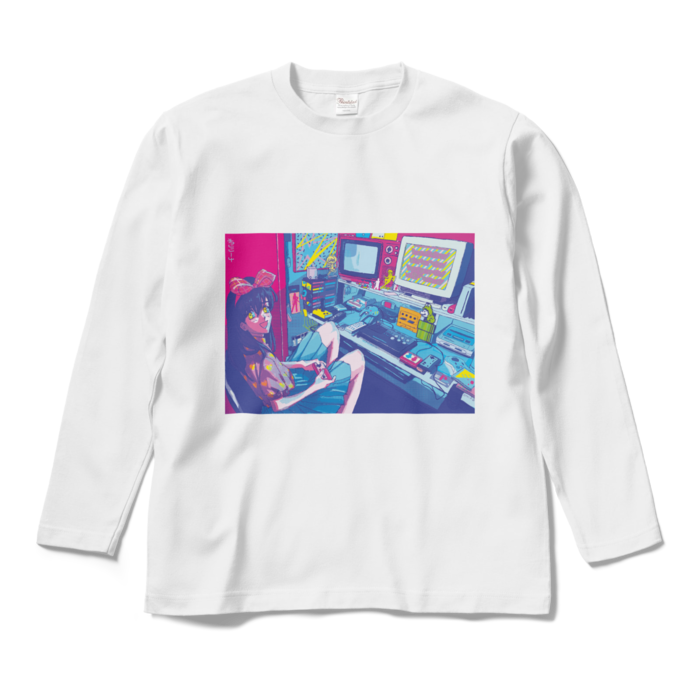 ロングスリーブTシャツ - M - ホワイト