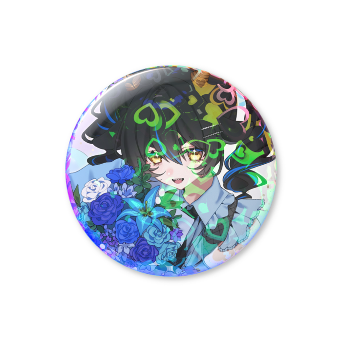 ホログラム缶バッジ - 56mm