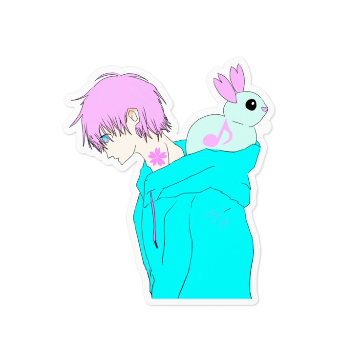ステッカー - 100 x 100 (mm)