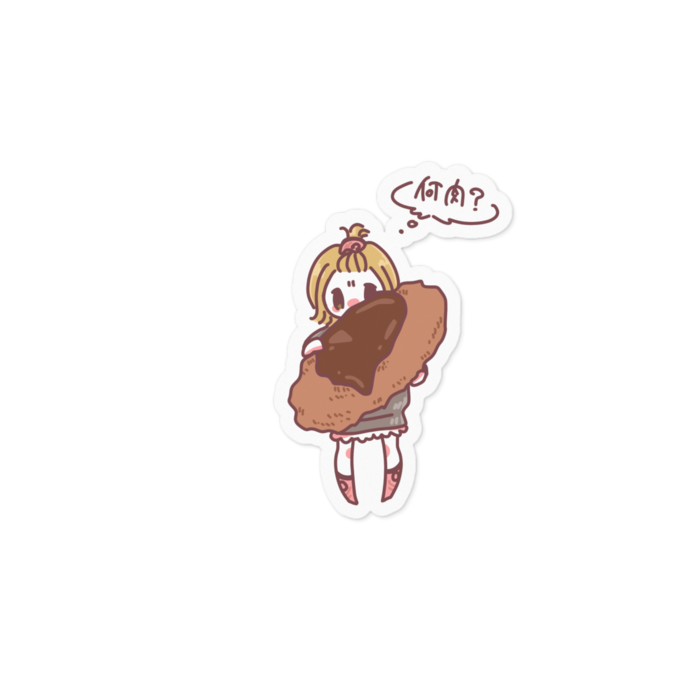 ステッカー - 100 x 100 (mm)