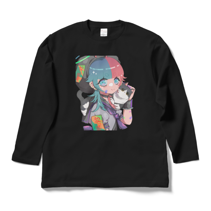 ロングスリーブTシャツ - L - ブラック
