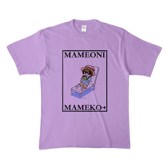 カラーTシャツ(淡色) - XL - ライトパープル