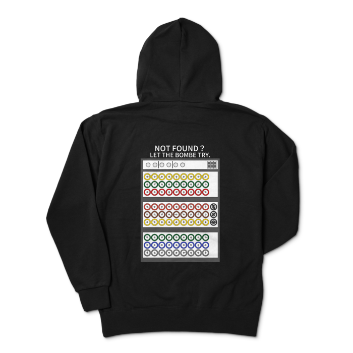 ジップパーカー - XL - ブラック