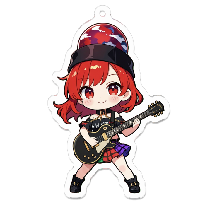 アクリルキーホルダー - 70 x 70 (mm)(キャラのみ)