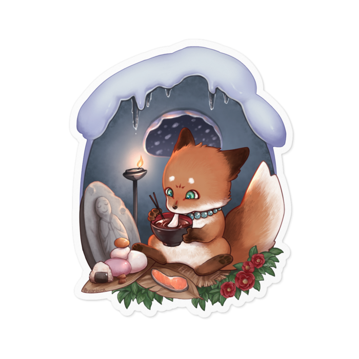 ステッカー - 100 x 100 (mm)