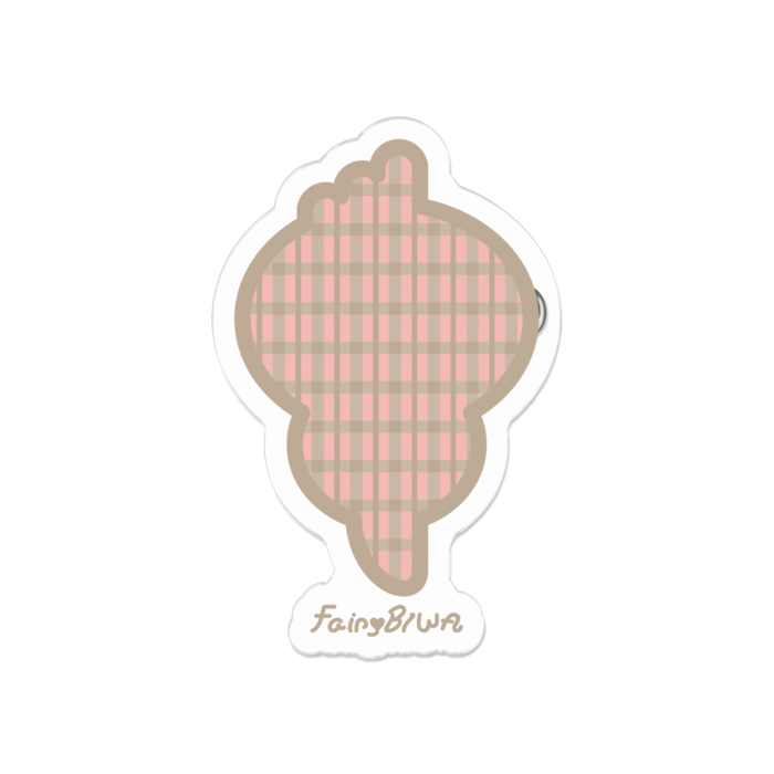 アクリルバッジ - 50 x 50 (mm)