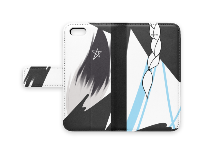 手帳型iPhoneケース - iPhone 5 / 5s / SE - ストラップ穴 なし