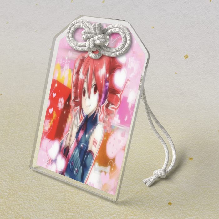 アクリルお守り - 50 × 80mm