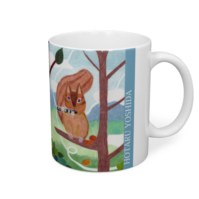 マグカップ - 直径 8 cm / 高さ 9.5 cm