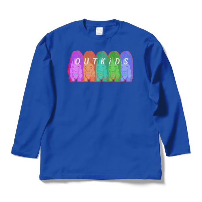 ロングスリーブTシャツ - L - ロイヤルブルー