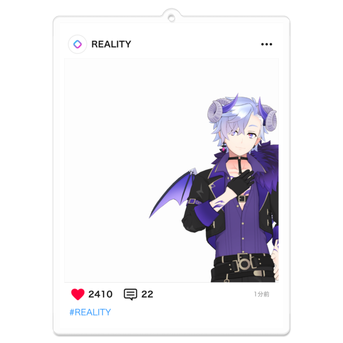 アクリルキーホルダー - 100 x 100 (mm)