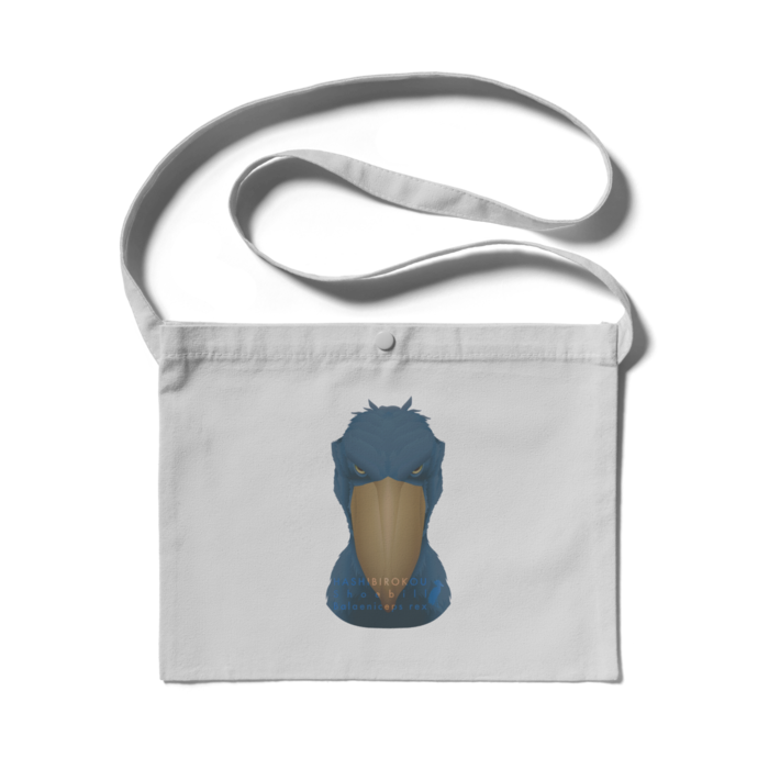 サコッシュ - 300 x 230 (mm)(1)　ライトグレー