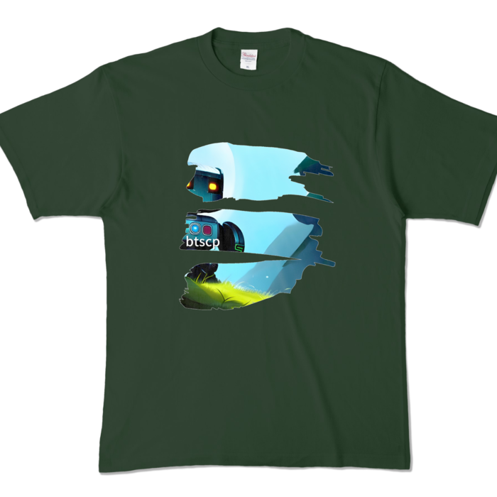 カラーTシャツ - XL - フォレスト (濃色)